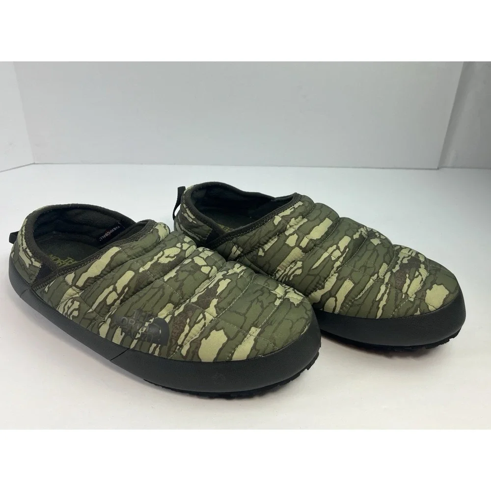 The North Face ThermoBall Traction Mule V Camo Mens Size 11 Slippers
